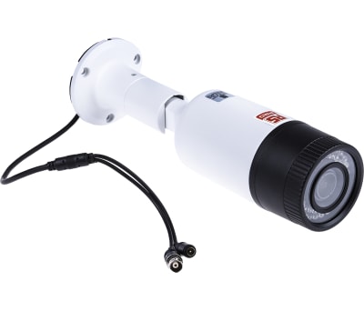 Product image for RS PRO Analogue Indoor, Outdoor IR CCTV Camera, 1312 x 1069 Resolution, IP67