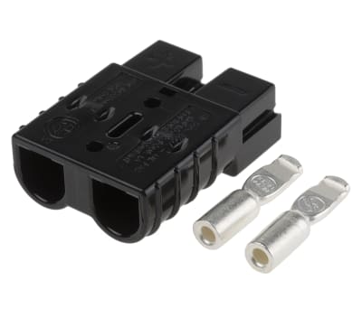 Product image for BLACK 120A HEAVY DUTY CONNECTOR 10MM2