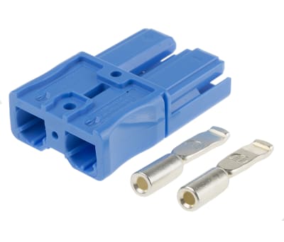 Product image for BLUE 110A HEAVY DUTY CONNECTOR 16MM2