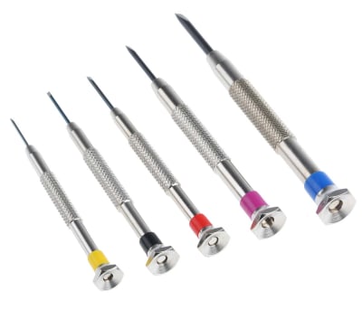 Product image for 5 piece watchmakers screwdriver set