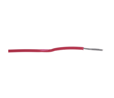 Product image for Wire 24 AWG 300V UL1061 Red 30m