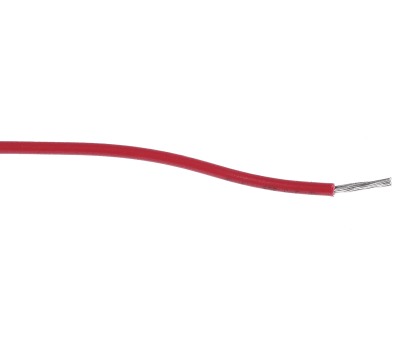 Product image for Wire 22 AWG 300V UL1061 Red 30m