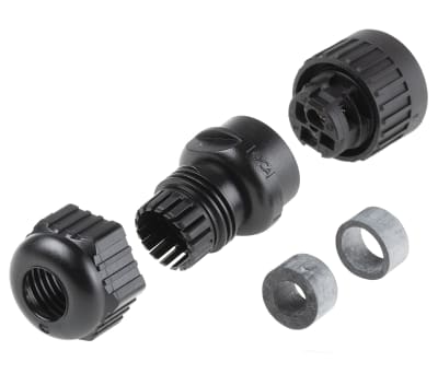 Product image for Hirschmann Screw Connector, 4 Contacts, Cable Mount M22, IP67