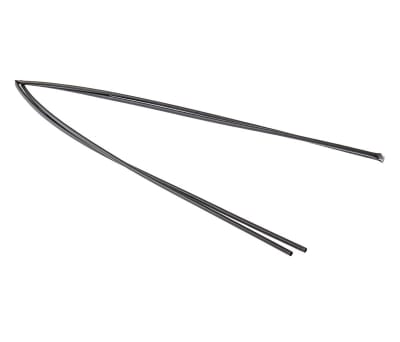 Product image for Black heatshrink tubing,2.4mm bore