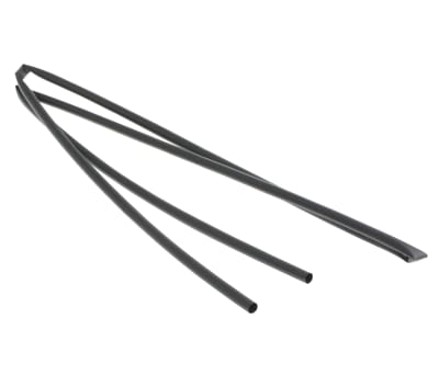 Product image for Black heatshrink tubing,4.8mm bore