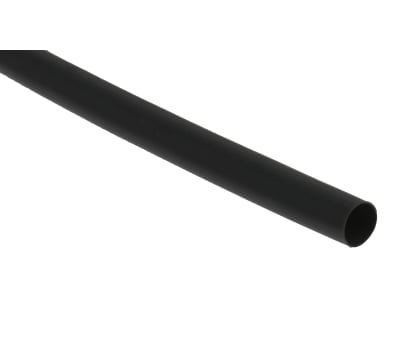 Product image for Black heatshrink tubing,4.8mm bore