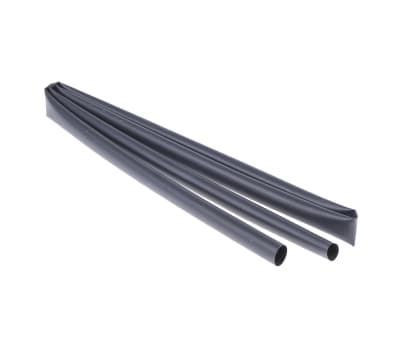 Product image for Black heatshrink tubing,12.7mm bore