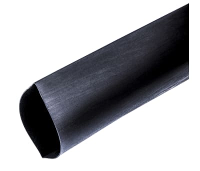 Product image for Black heatshrink tubing,25.4mm bore