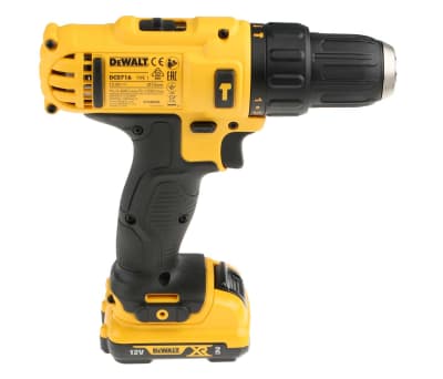 Product image for DeWALT XR Brushless Keyless 12V Cordless Drill Driver, UK Plug