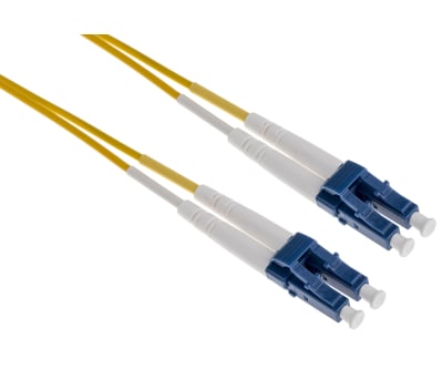 Product image for LC/UPC Duplex Patchcord 15mtr Yellow