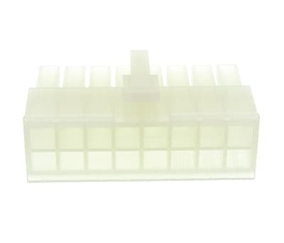 Product image for 16 way dual row receptacle