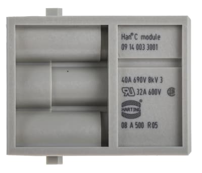 Product image for HANC MALE CONTACT MODULE,3 POS,5MM