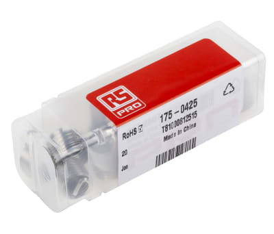 Product image for Thread Inserts M8 x 1,25  1.5mm (Pk 20)