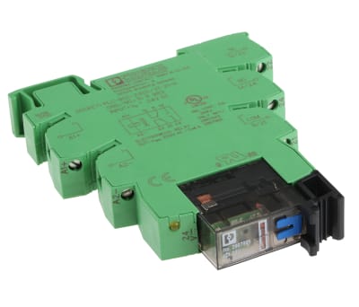 Product image for PLC complete relay with 2 CO gold