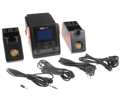 Product image for 130W Soldering Station with Iron & Tweez