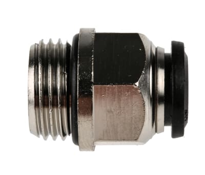 Product image for RS PRO Threaded-to-Tube Pneumatic Fitting, G 1/2 to, Push In 12 mm, 20 bar