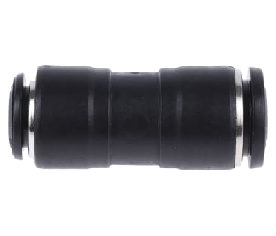 Product image for RS PRO Tube-to-Tube Pneumatic Straight Tube-to-Tube Adapter, Push In 12 mm to Push In 10 mm