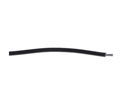 Product image for Wire 24 AWG PVC 300V UL1007 Black 30m