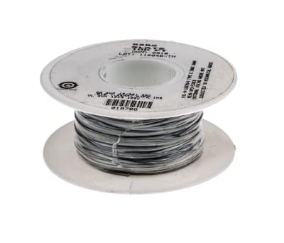 Product image for Wire 28AWG 600V UL1213 Grey 30m