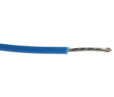 Product image for Wire 24AWG 600V UL1213 Blue 30m