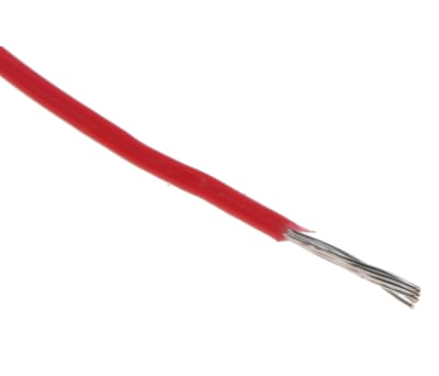 Product image for Wire 22AWG 600V UL1213 Red 30m