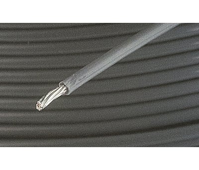 Product image for WIRE 22AWG 600V UL1213 GREY 30M