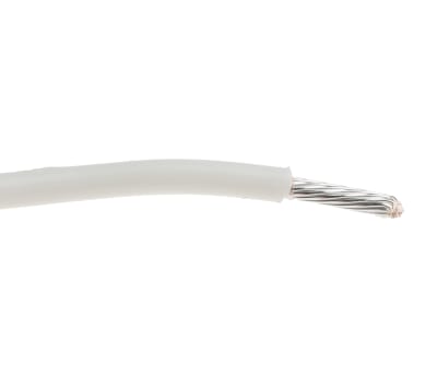 Product image for Wire 18AWG 600V UL1213 White 30m