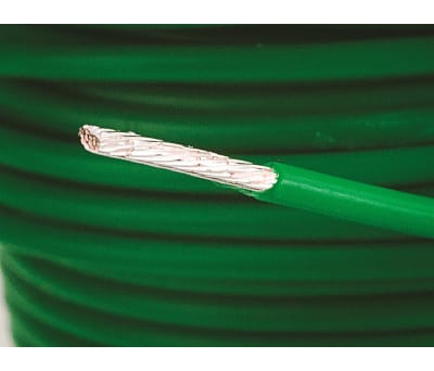 Product image for Wire 18AWG 600V UL1213 Green 30m