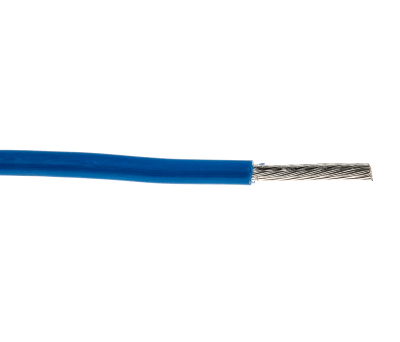 Product image for Wire 18AWG 600V UL1213 Blue 30m