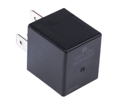 Product image for PLUGIN RELAY,ISO,SPDT, 40/30A 12VDC