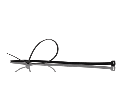 Product image for Polypropylene Cable Tie, PP Black color,