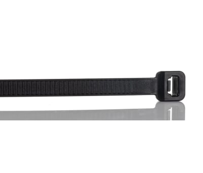 Product image for Polypropylene Cable Tie, PP Black color,