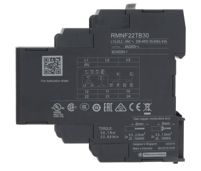 Product image for NFC CONTROL RELAY 3-PHASES