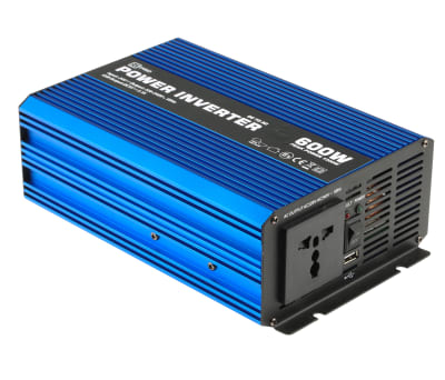 Product image for 600W Fixed Installation DC-AC Power Inverter, 24V / 230V