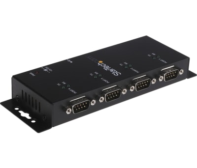 Product image for USB TO SERIAL ADAPTER HUB - 4 PORT - IND