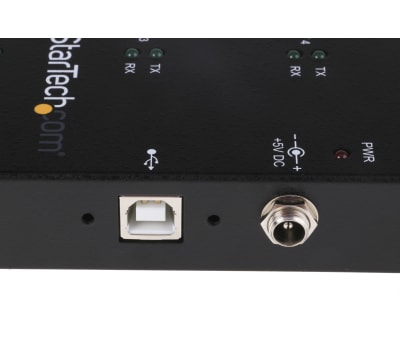 Product image for USB TO SERIAL ADAPTER HUB - 4 PORT - IND