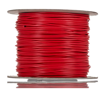 Product image for Red tri-rated cable 0.5mm 100m