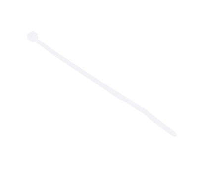 Product image for Natural nylon cable tie 100 x 2.5mm
