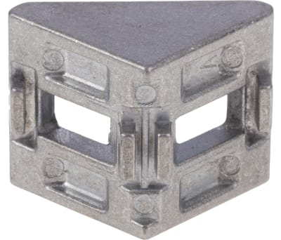 Product image for RS PRO Connecting Component, Angle Bracket, strut profile 20 mm, groove Size 5mm