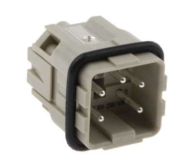 Product image for Han(R) A 4P+E pin insert,10A 230/400V