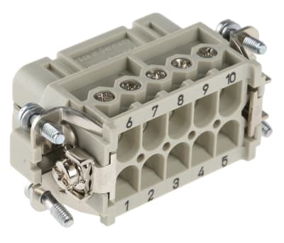 Product image for Han(R) A 10P+E skt insert,16A 230400V