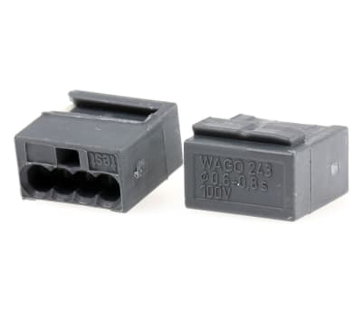 Product image for GREY 4 WAY MICRO SPLICE TERMINAL,5-6MM