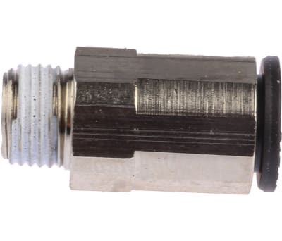 Product image for Male taper straight adaptor,R1/8x8mm