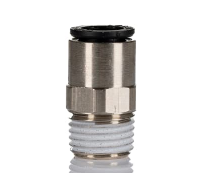 Product image for Male taper straight adaptor,R1/4x8mm