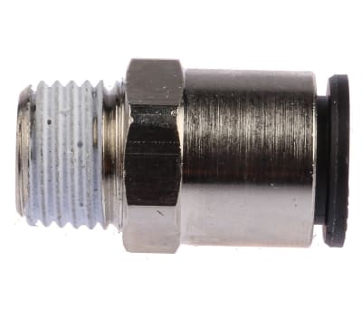 Product image for Male taper straight adaptor,R1/4x10mm