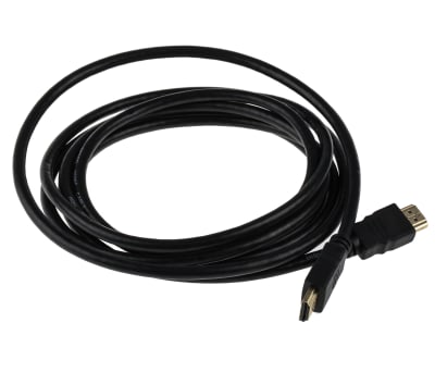 Product image for RS PRO 4K - HDMI to HDMI Cable, Male to Male- 3m