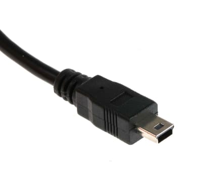 Product image for 1mtr USB 2.0 A M - Mini B 5 Pin Cable -