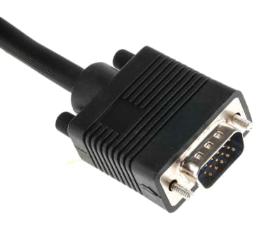 Product image for 5mtr VGA/SVGA HD15 M-M Cable - Black