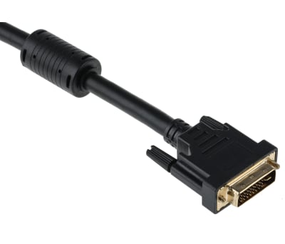 Product image for 2MTR DVI-I DUAL LINK 29+1  M-M CABLE BLA