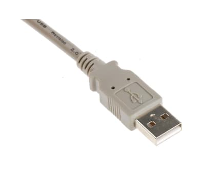 Product image for 3mtr USB 2.0 A M - A M Cable - Beige